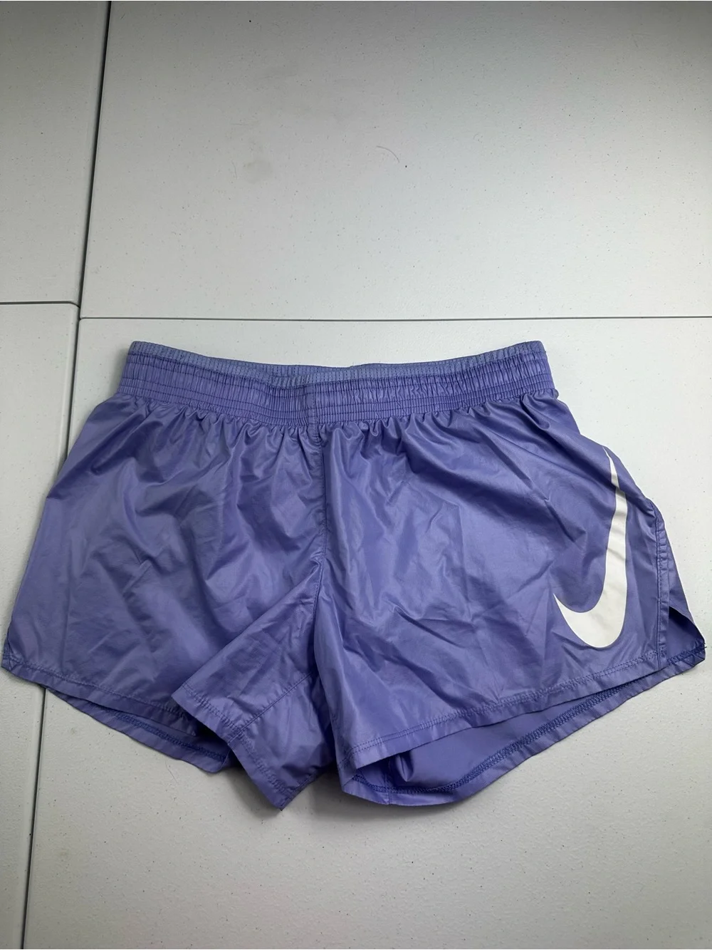 Nike Women's Purple Dri-FIT Running Shorts